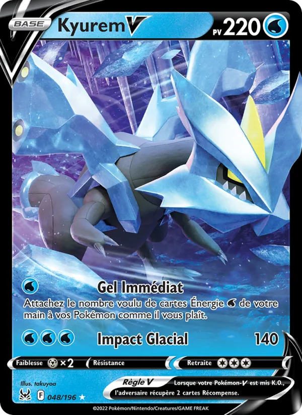 Carte Kyurem V 048/196 – Origine Perdue