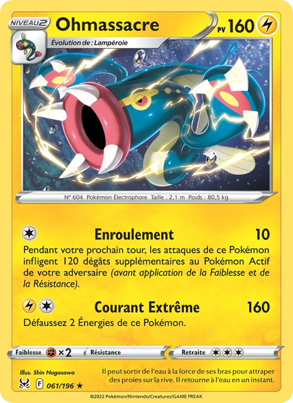 Carte Ohmassacre 061/196 – Origine Perdue