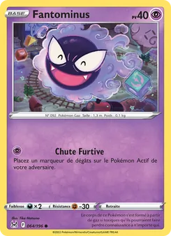 Carte Fantominus 064/196 – Origine Perdue