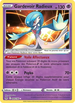 Carte Gardevoir Radieux 069/196 – Origine Perdue