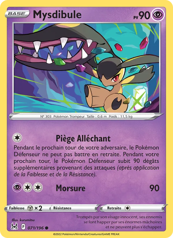 Carte Mysdibule 071/196 – Origine Perdue