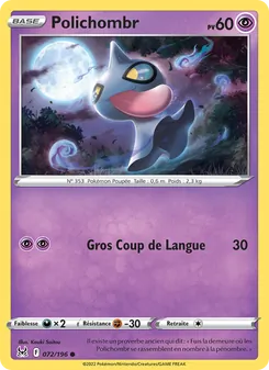 Carte Polichombr 072/196 – Origine Perdue