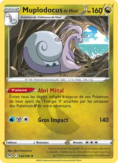 Carte Muplodocus de Hisui 134/196 – Origine Perdue