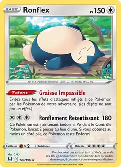 Carte Ronflex 143/196 – Origine Perdue