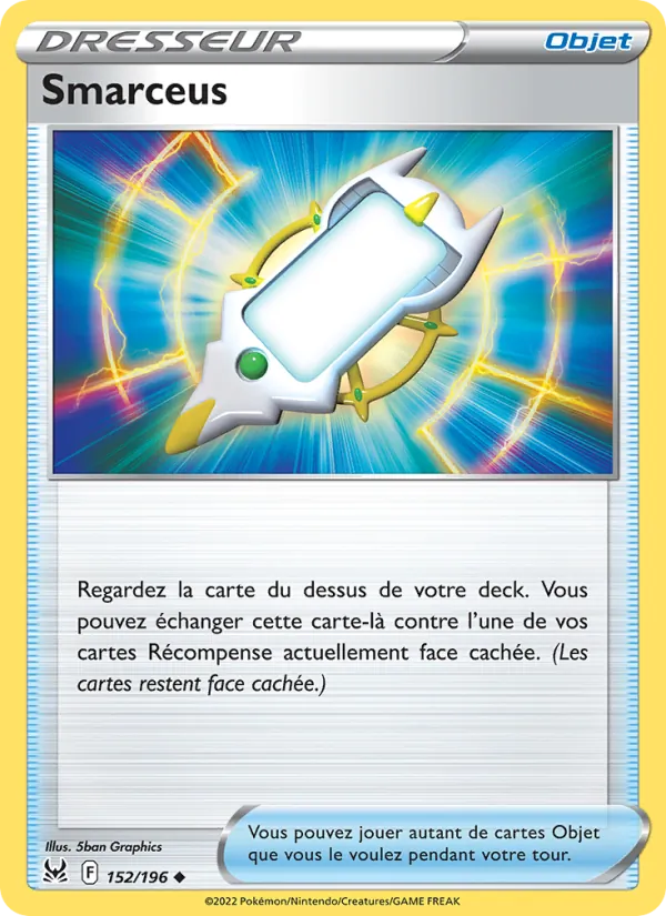 Carte Smarceus 152/196 – Origine Perdue