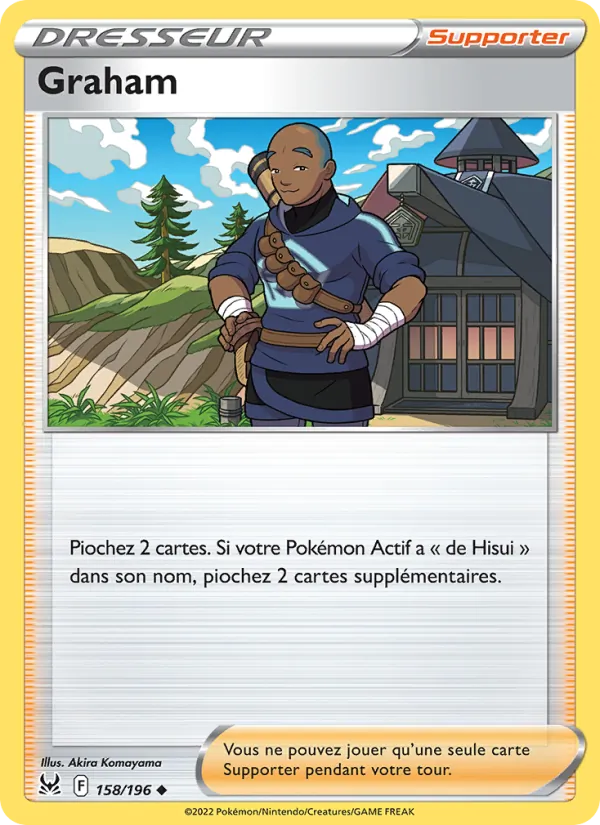 Carte Graham 158/196 – Origine Perdue