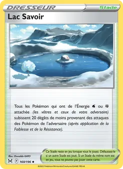 Carte Lac Savoir 160/196 – Origine Perdue