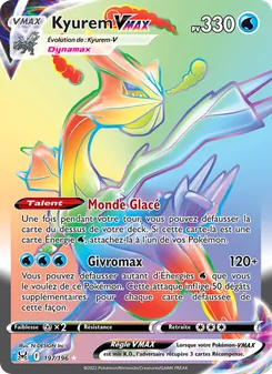 Carte Kyurem VMAX 197/196 – Origine Perdue