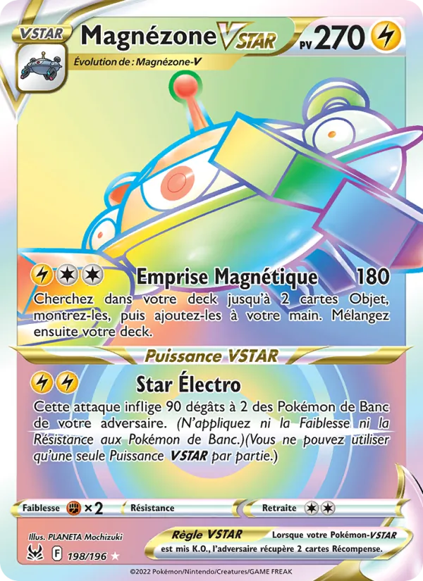 Carte Magnézone VSTAR 198/196 – Origine Perdue