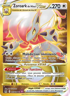 Carte Zoroark de Hisui VSTAR 213/196 – Origine Perdue