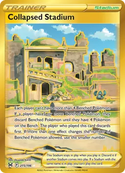 Carte Stade en Ruines 215/196 – Origine Perdue