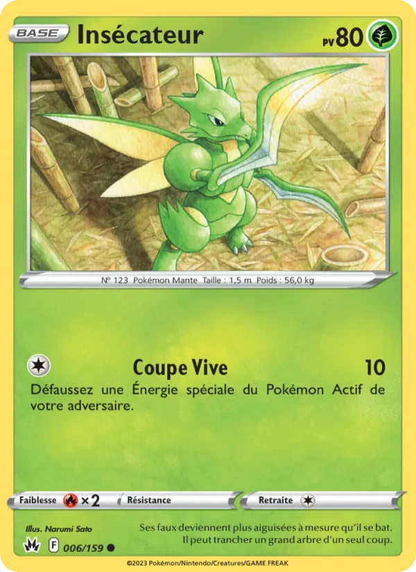 Carte Insécateur 006/159 – Zénith Suprême
