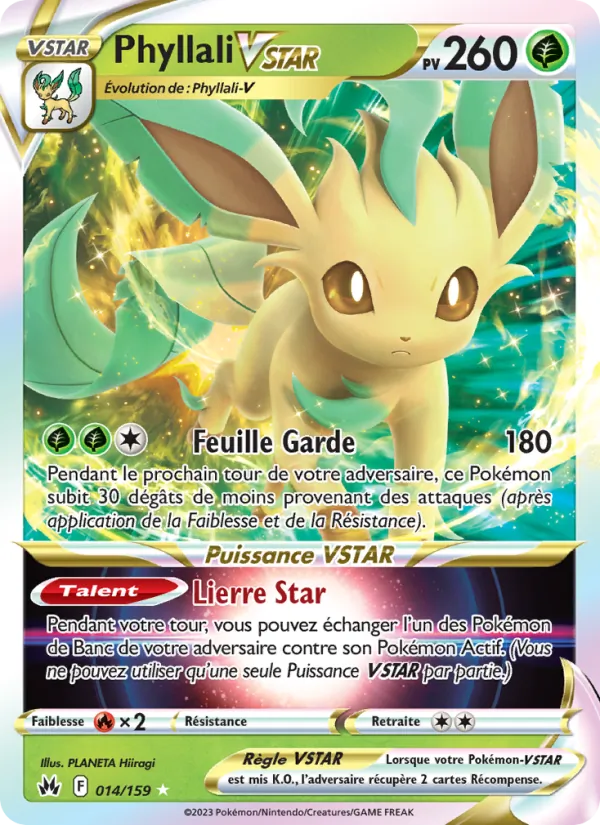 Carte Phyllali VSTAR 014/159 – Zénith Suprême