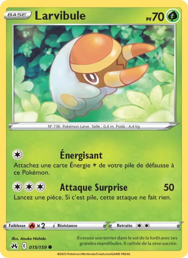 Carte Larvibule 015/159 – Zénith Suprême