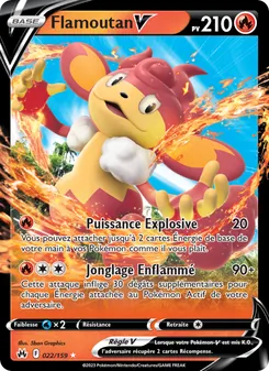 Carte Flamoutan V 022/159 – Zénith Suprême