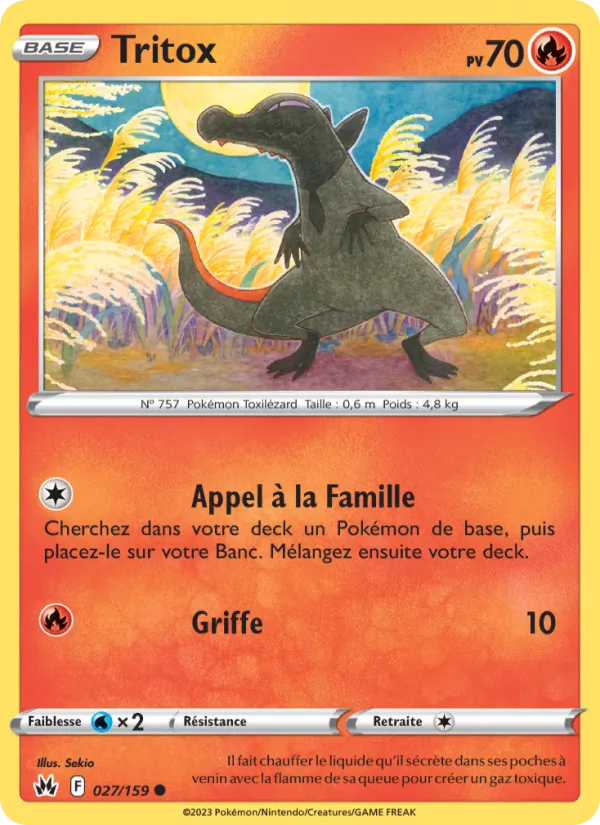 Carte Tritox 027/159 – Zénith Suprême