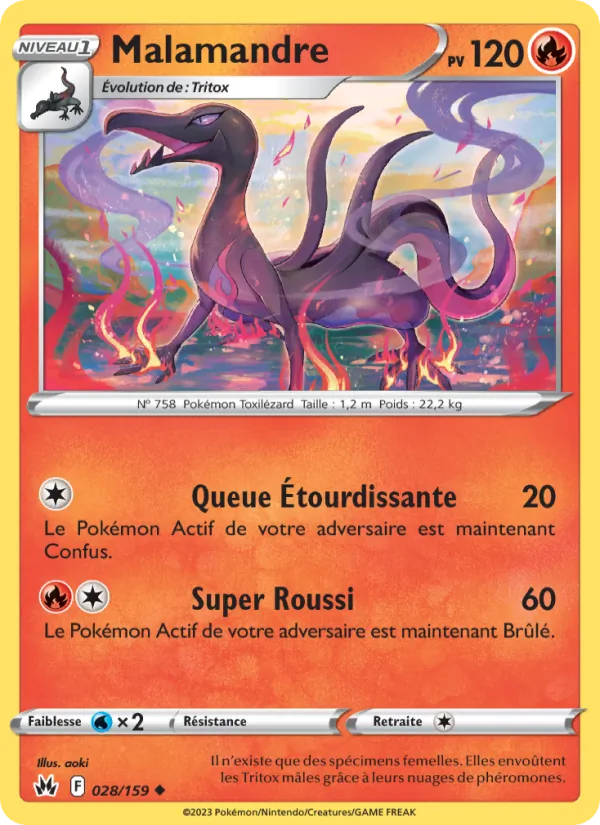 Carte Malamandre 028/159 – Zénith Suprême