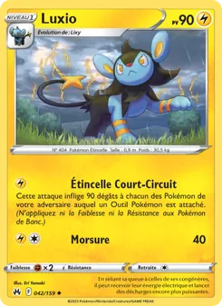 Carte Luxio 042/159 – Zénith Suprême