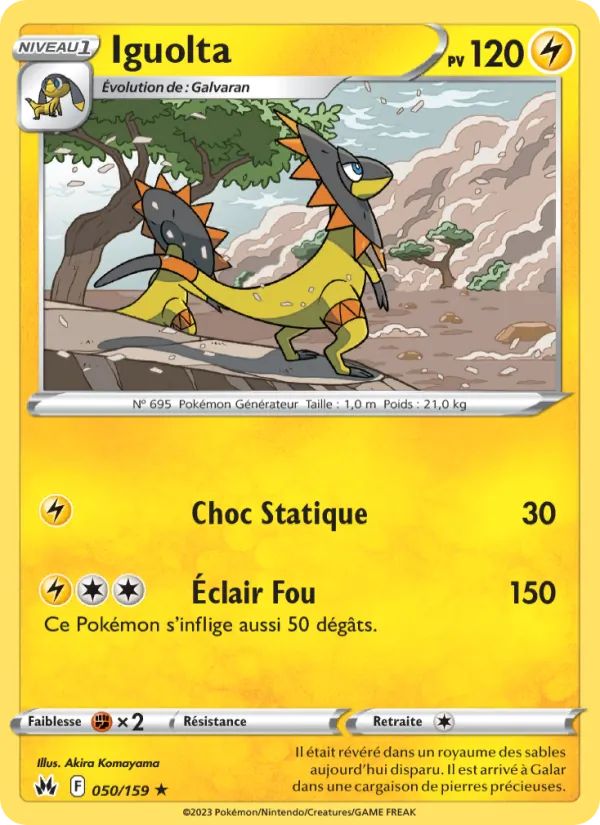 Carte Iguolta 050/159 – Zénith Suprême