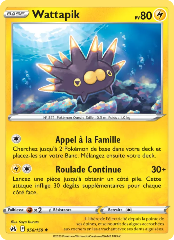 Carte Wattapik 056/159 – Zénith Suprême
