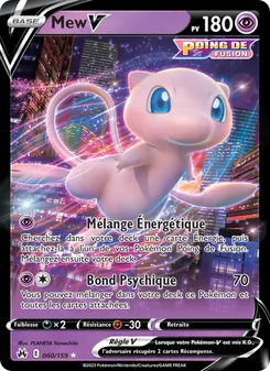 Carte Mew V 060/159 – Zénith Suprême