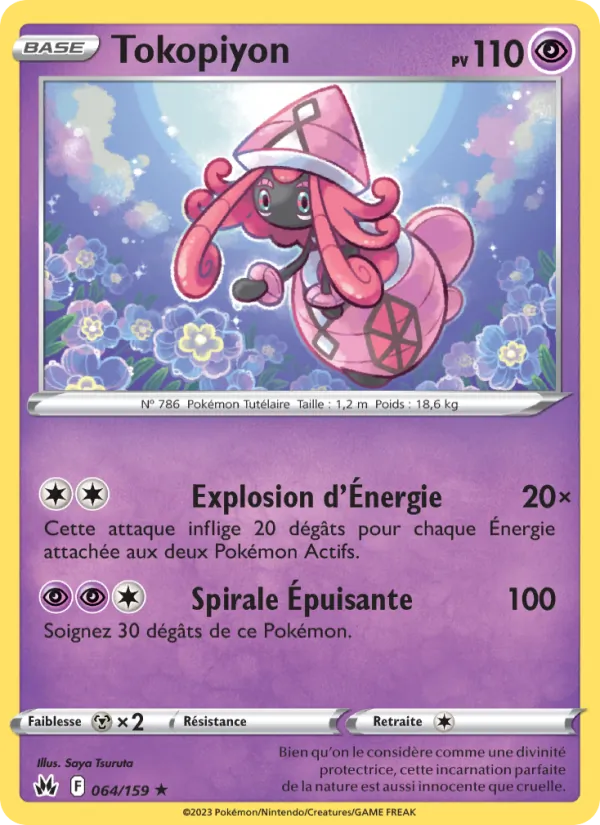 Carte Tokopiyon 064/159 – Zénith Suprême
