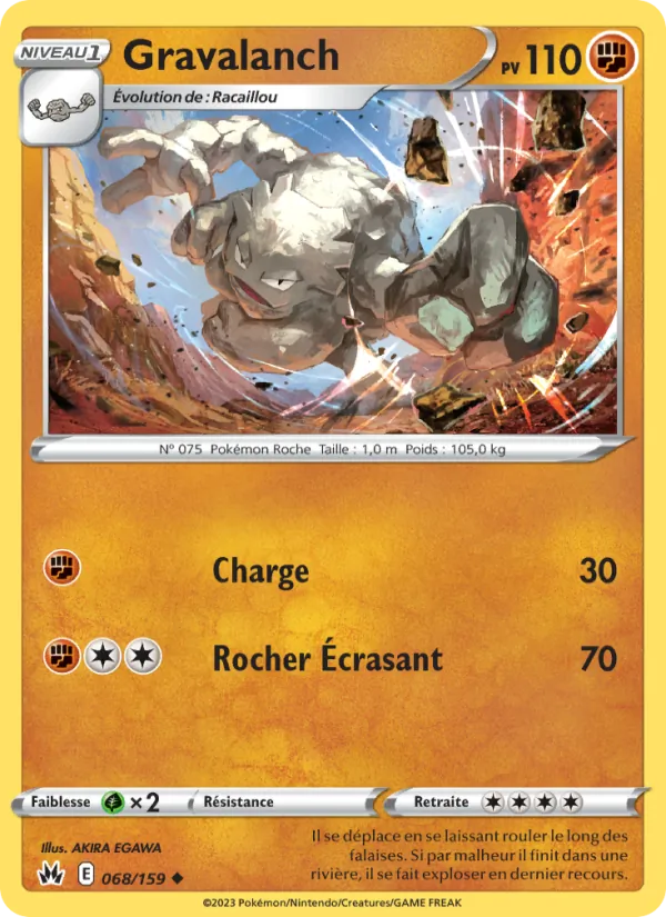 Carte Gravalanch 068/159 – Zénith Suprême