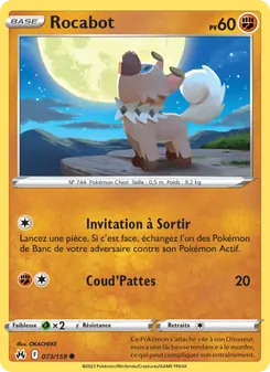 Carte Rocabot 073/159 – Zénith Suprême