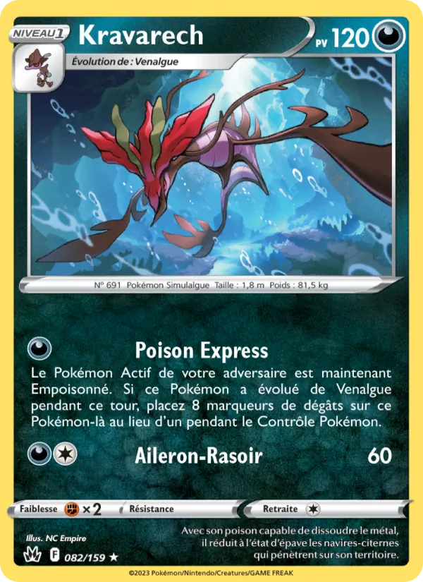Carte Kravarech 082/159 – Zénith Suprême