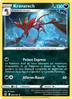 Carte Kravarech 082/159 – Zénith Suprême