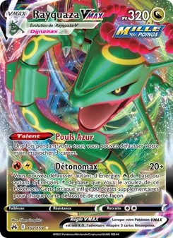 Carte Rayquaza VMAX 102/159 – Zénith Suprême