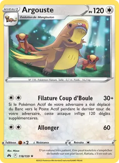 Carte Argouste 118/159 – Zénith Suprême