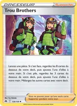 Carte Trou Brothers 126/159 – Zénith Suprême