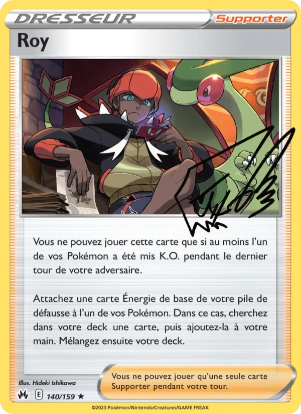 Carte Roy 140/159 – Zénith Suprême