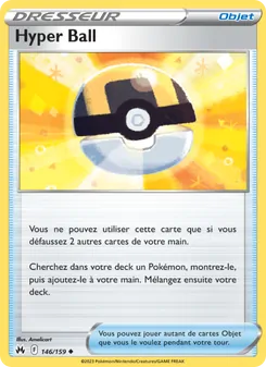 Carte Hyper Ball 146/159 – Zénith Suprême
