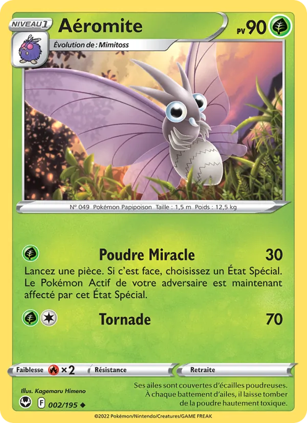 Carte Aéromite 002/195 – Tempête Argentée