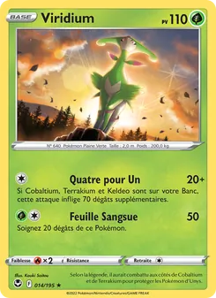 Carte Viridium 014/195 – Tempête Argentée