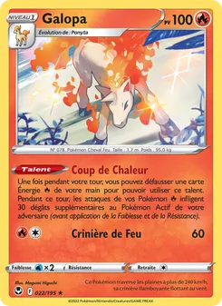 Carte Galopa 022/195 – Tempête Argentée