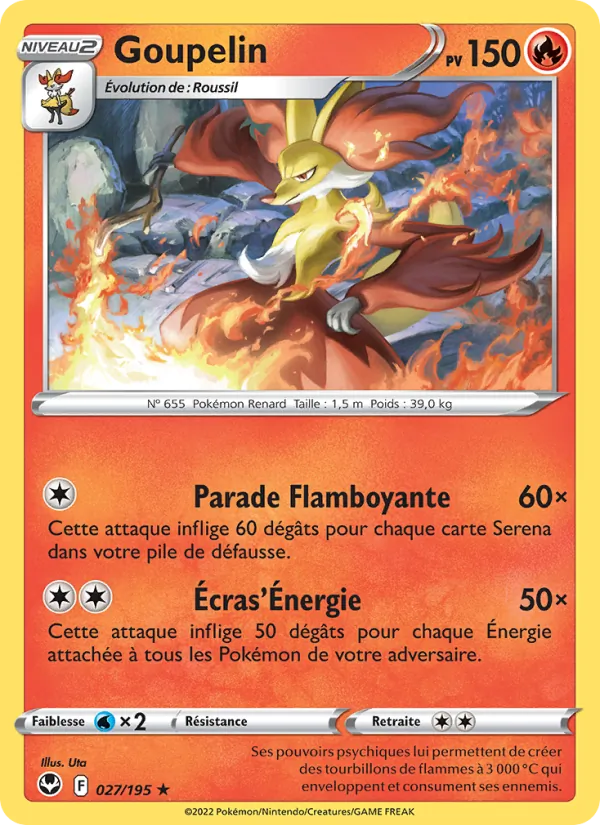 Carte Goupelin 027/195 – Tempête Argentée