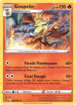 Carte Goupelin 027/195 – Tempête Argentée