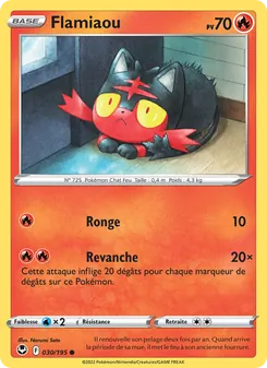 Carte Flamiaou 030/195 – Tempête Argentée