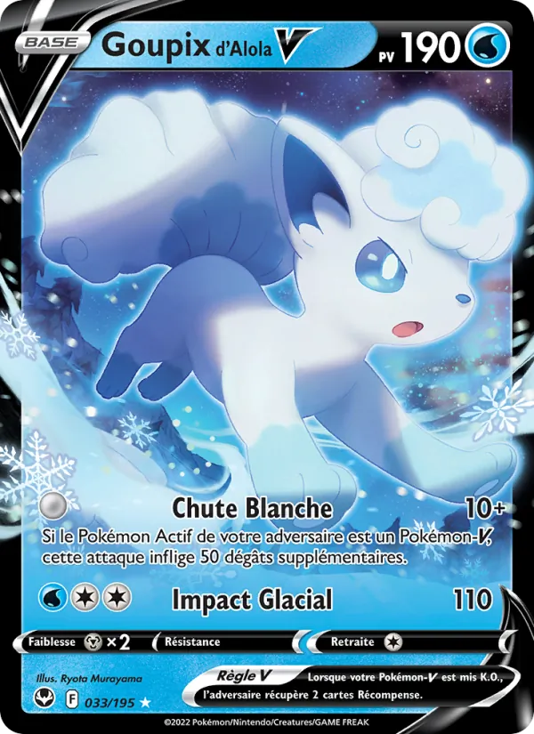 Carte Goupix d'Alola V 033/195 – Tempête Argentée