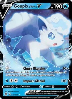 Carte Goupix d'Alola V 033/195 – Tempête Argentée