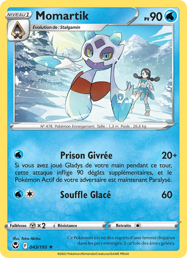 Carte Momartik 043/195 – Tempête Argentée