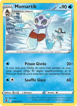 Carte Momartik 043/195 – Tempête Argentée