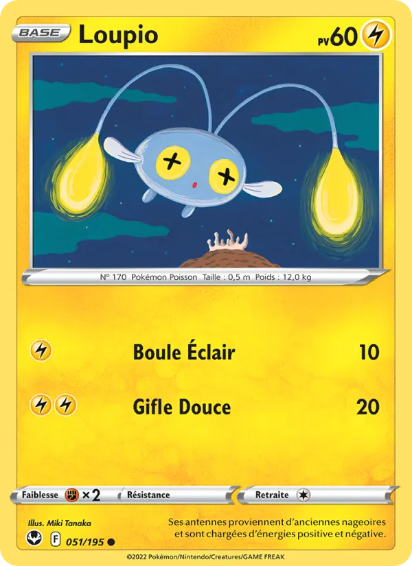 Carte Loupio 051/195 – Tempête Argentée
