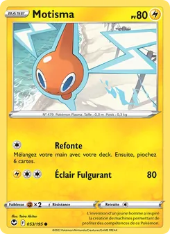 Carte Motisma 053/195 – Tempête Argentée