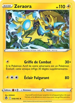 Carte Zeraora 056/195 – Tempête Argentée
