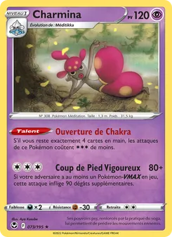 Carte Charmina 073/195 – Tempête Argentée