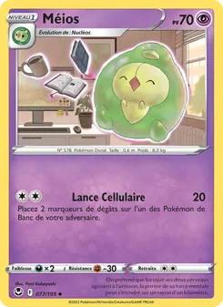 Carte Méios 077/195 – Tempête Argentée